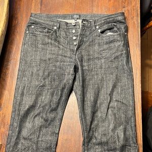 A.P.C New Standard Black Denim Jeans (Jean Classique)
